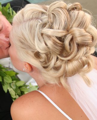 Wedding Updo with Veil. Back to Wedding Hairstyles